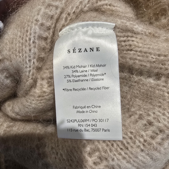 La MAILLE Sesane Aretha Jumper Mottled Beige Small - Picture 8 of 8